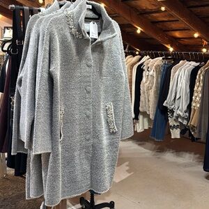 NVLT Crystal Embellished Coatigan